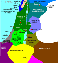 Palestiina alad 830BC